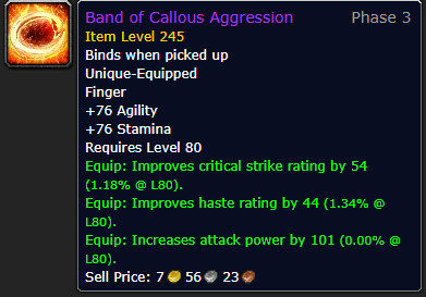 Band of Callous Aggression